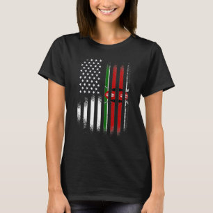 Kenyan American Heritage Month Kenya Patriot Grown T-Shirt