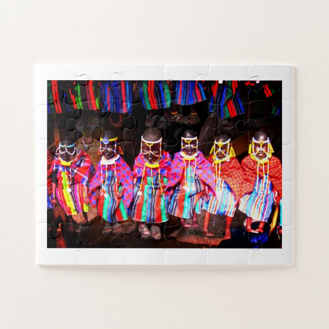 Kenyan dolls jigsaw puzzle (Horizontal)