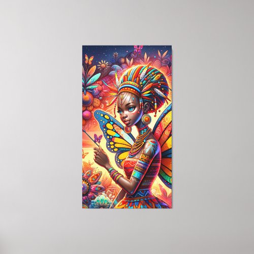 Kenyan Fairy Canvas Print