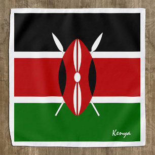 Kenyan Flag bandana, Kenya fashion /sports Bandana