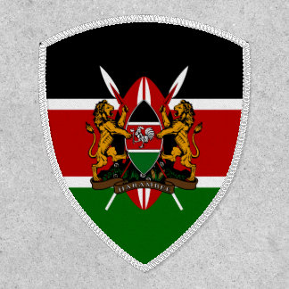 Kenyan Flag & Coat of Arms, Flag of Kenya Patch