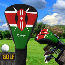 Kenyan Flag & Golf Kenya sports Covers /clubs