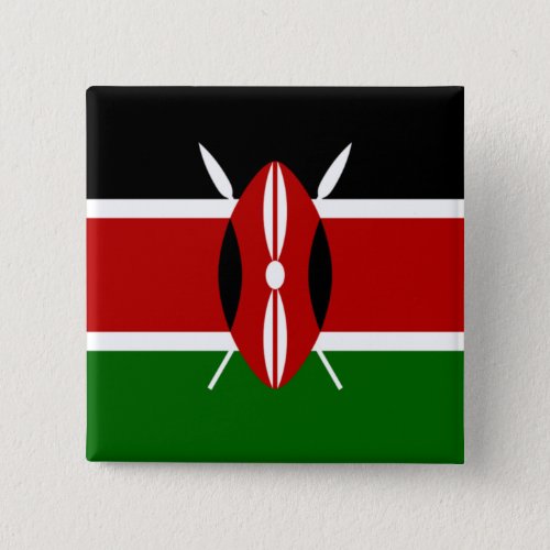 Kenyan Flag Kenya Button