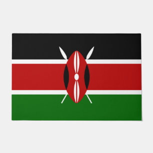 Kenyan Flag (Kenya) Doormat