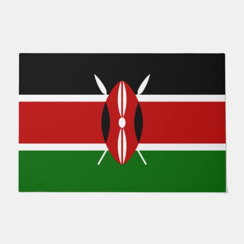 Kenyan Flag Kenya Doormat