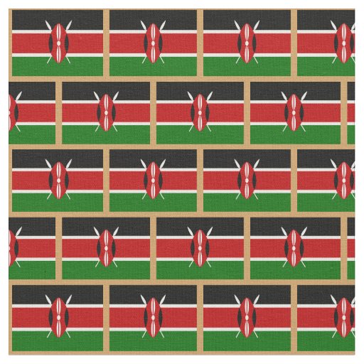 Kenyan Flag & Kenya fashion Fabric /sports