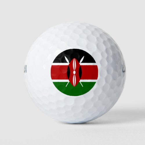 Kenyan Flag Kenya Golf Balls