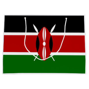 Kenyan Flag (Kenya) Large Gift Bag