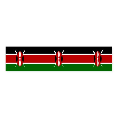 Kenyan Flag Kenya Napkin Bands