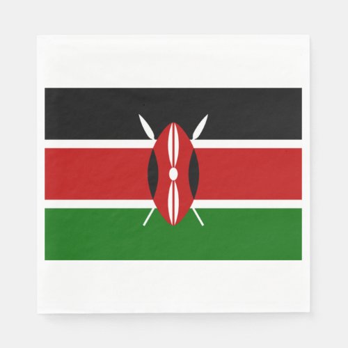 Kenyan Flag Kenya Napkins