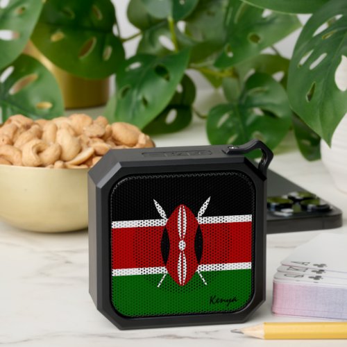 Kenyan Flag Kenya patriots  sports fan Bluetooth Speaker