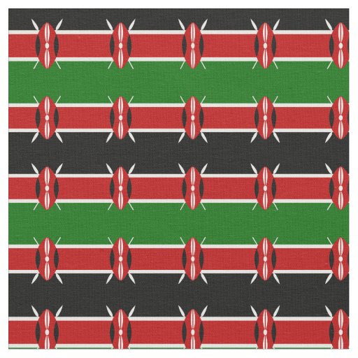 Kenyan Flag & Kenya Trendy Fabric /fashion