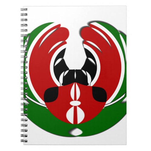 Kenyan Flag Notebook