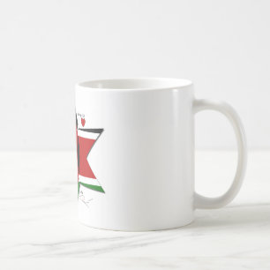 Kenyan Flag Safari Design: Bucket List Coffee Mug