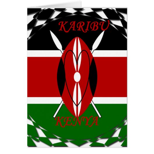 Kenyan Flag Unity: Tuko Pamoja Design (Front)