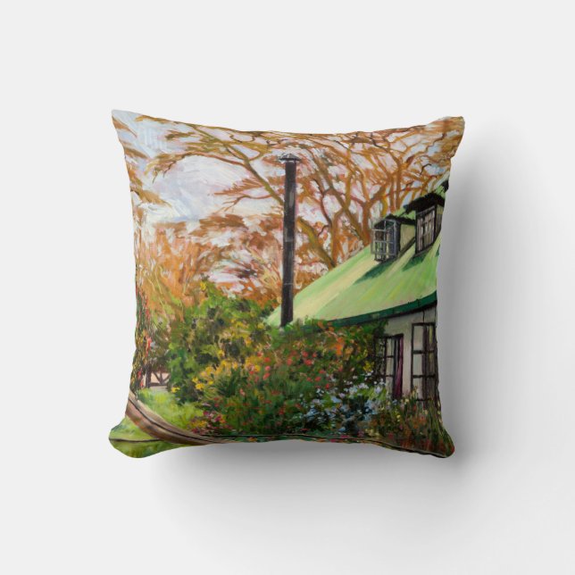 Kenyan Garden 2012 Throw Pillow (Front)