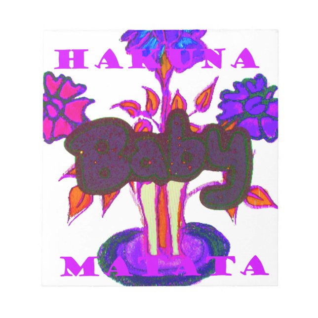 Kenyan Heart Art: I Love Kenya Notepad (Front)