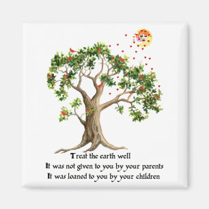 Kenyan Nature Proverb Magnet