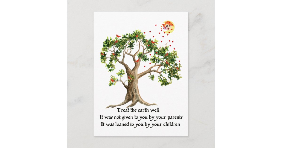 Kenyan Nature Proverb Postcard | Zazzle