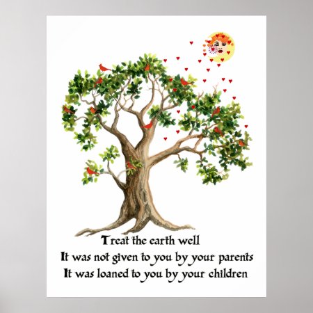 Kenyan Nature Proverb Poster