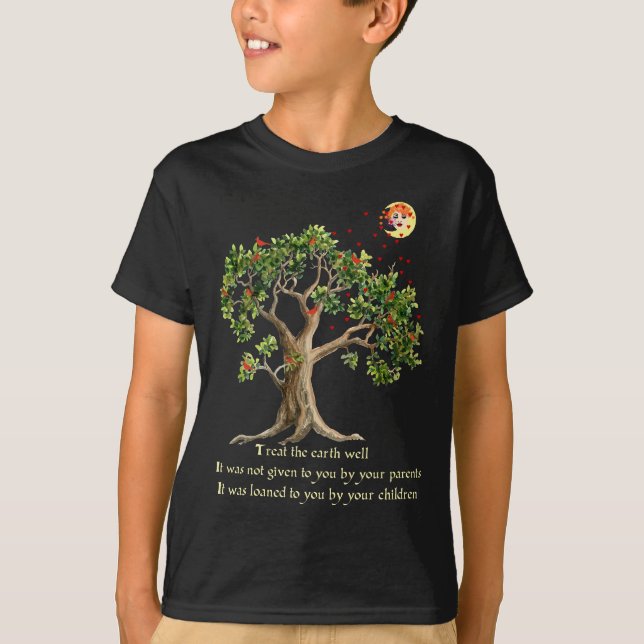 Kenyan Nature Proverb T-Shirt (Front)