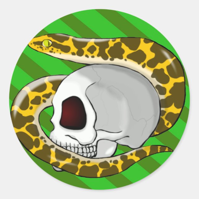 Kenyan Sand Boa Sticker (Classic) (Front)