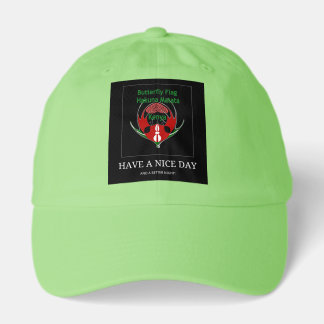 Kenyan Shield Design: Butterfly Flag. Hat