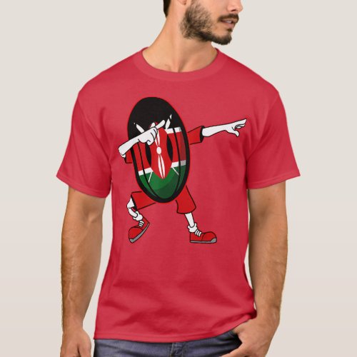 Kenyan Supporters Kit Players Gifts Kenya Rugby Un T_Shirt