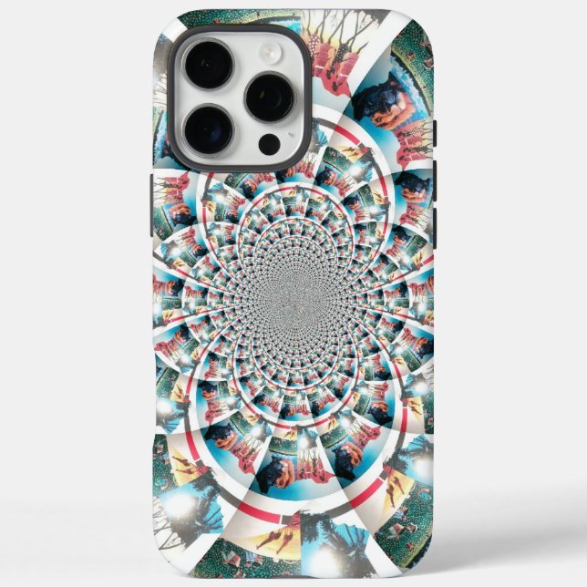Kenyan Tapestry Kaleidoscope Art Print Case-Mate iPhone Case (Back)
