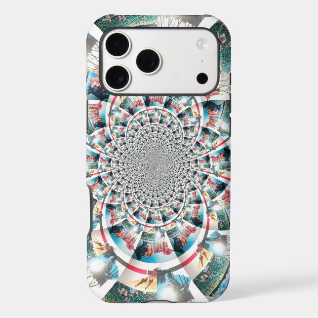 Kenyan Tapestry Kaleidoscope Art Print Case-Mate iPhone Case (Back)