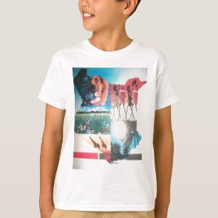 Kenyan Tapestry: Wildlife, Culture & Coastal Beach T-Shirt