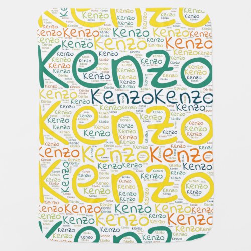 Kenzo Baby Blanket