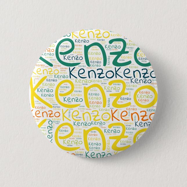 Kenzo Button (Front)