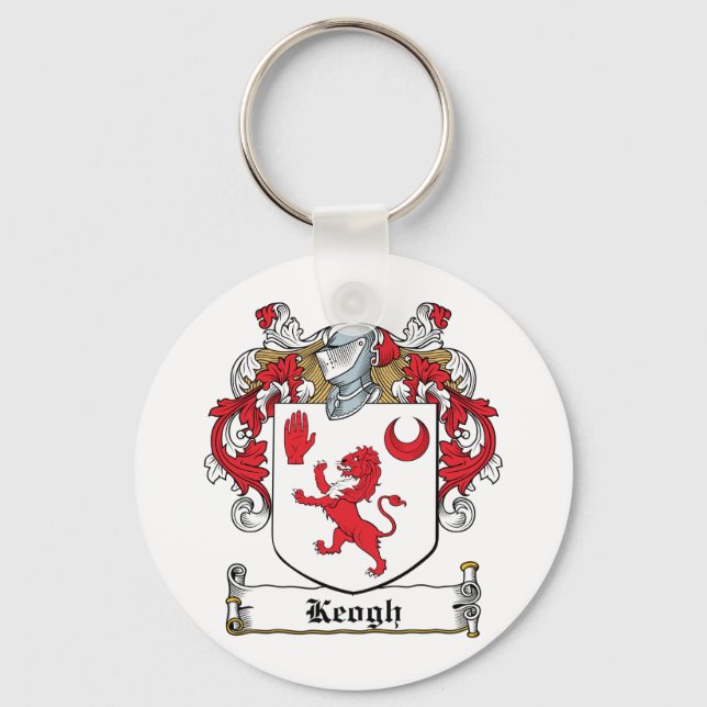 Keogh Family Crest Keychain (Front)