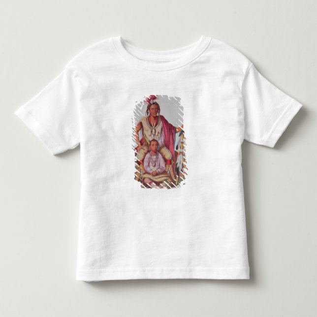 Keokuk or 'Watchful Fox', Chief of the Sauks Toddler T-shirt (Front)