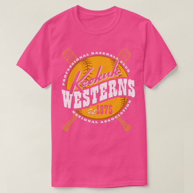 Keokuk Westerns T-Shirt (Design Front)