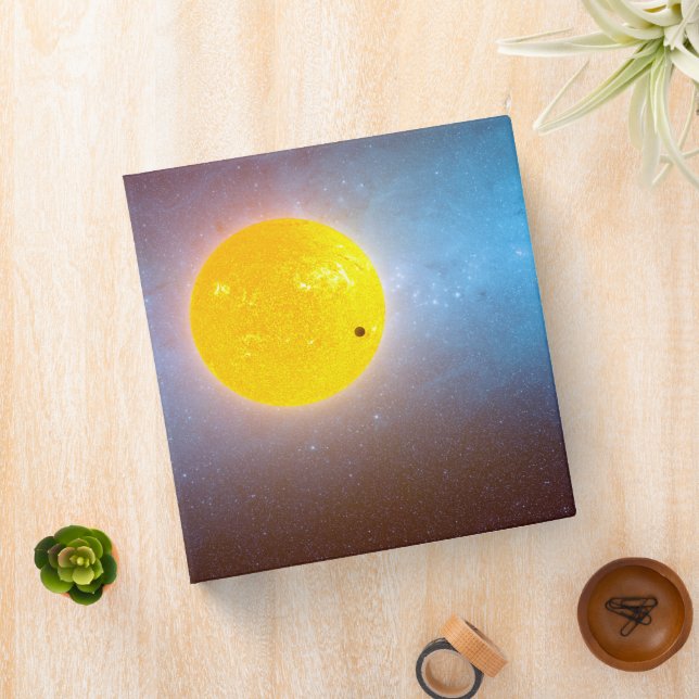 Kepler-10 Star System. 3 Ring Binder (In Situ)