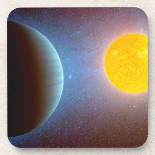 Kepler_10 Star System Beverage Coaster
