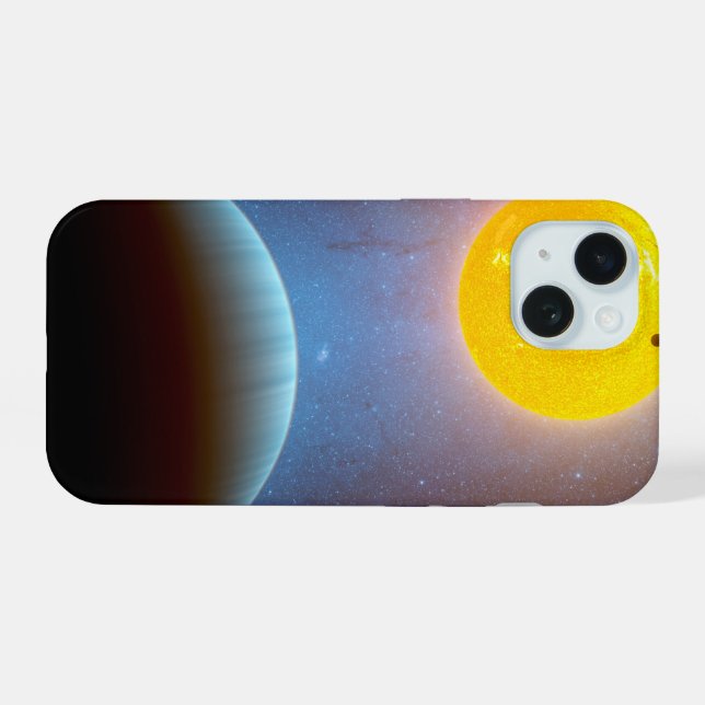 Kepler-10 Star System. iPhone 15 Case (Back Horizontal)
