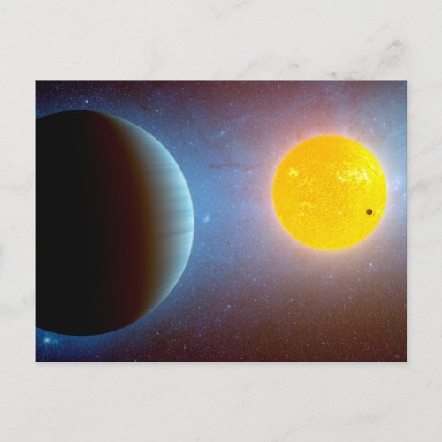 Kepler_10 Star System Postcard