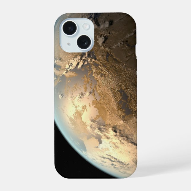 Kepler-186f Orbiting A Distant Star. Iphone Case (Back)