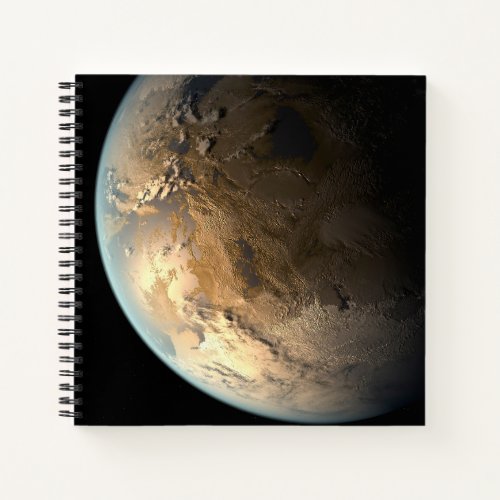 Kepler_186f Orbiting A Distant Star Notebook