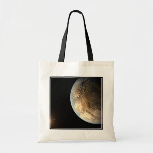 Kepler_186f Orbiting A Distant Star Tote Bag