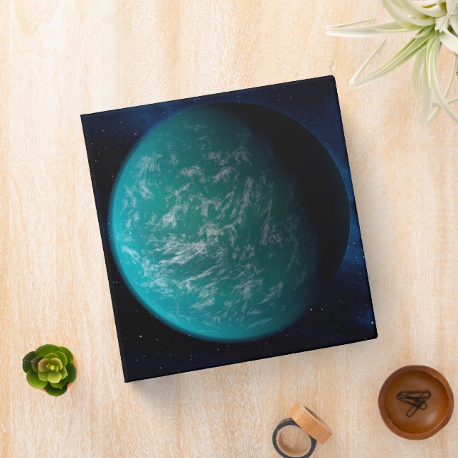 Kepler 22b, An Extrasolar Planet. 3 Ring Binder (In Situ)