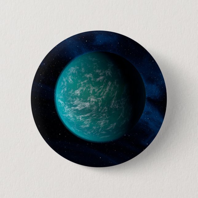 Kepler 22b, An Extrasolar Planet. Button (Front)