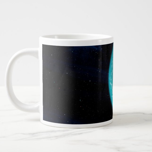 Kepler 22b, An Extrasolar Planet. Giant Coffee Mug (Left)