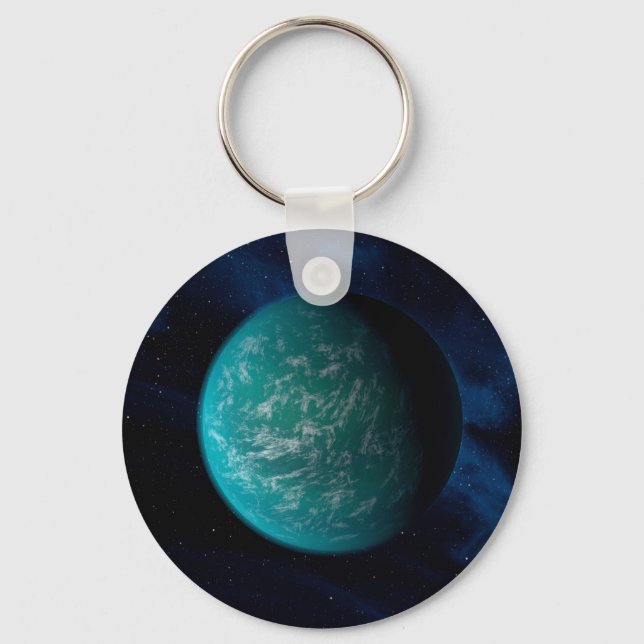 Kepler 22b, An Extrasolar Planet. Keychain (Front)