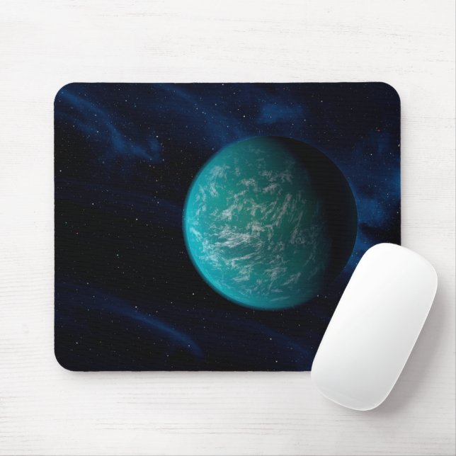 Kepler 22b, An Extrasolar Planet. Mouse Pad (With Mouse)