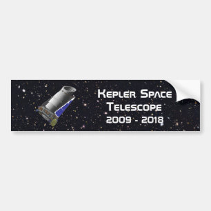 Kepler Space Telescope Bumper Sticker