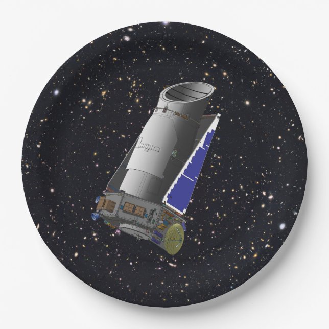 Kepler Space Telescope Paper Plates (Front)